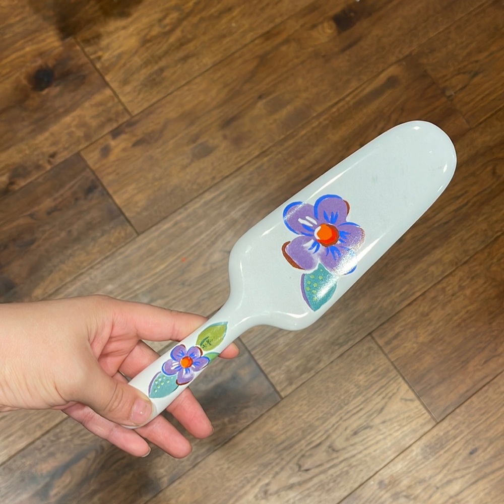 Floral Ceramic Spatula